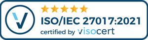 Stempel ISO 27017 2021 Visocert