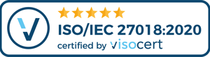 Stempel ISO 27018 2020 Visocert