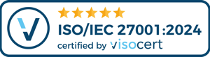 Stempel ISO 27001 2024 Visocert